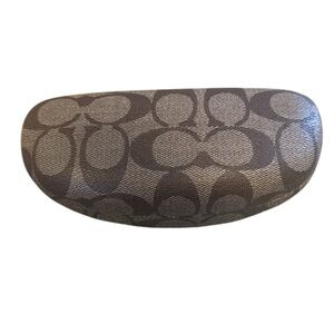 Coach Signature Pattern Sunglasses Case